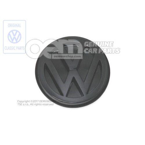 Znak VW čierny T3 T4