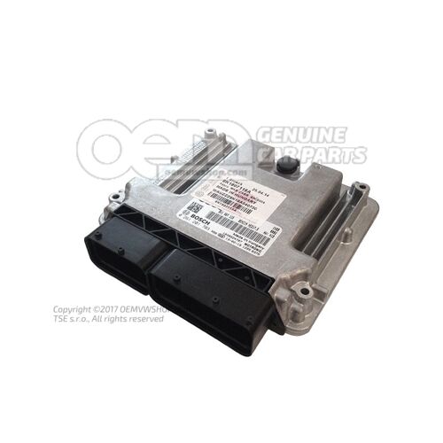 Riad. jednotka pre benz. motor