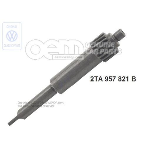 Pastorok pre merač rýchlosti