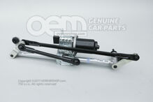 Window wiper mounting with wiper motor corresponds to 5JB955023D