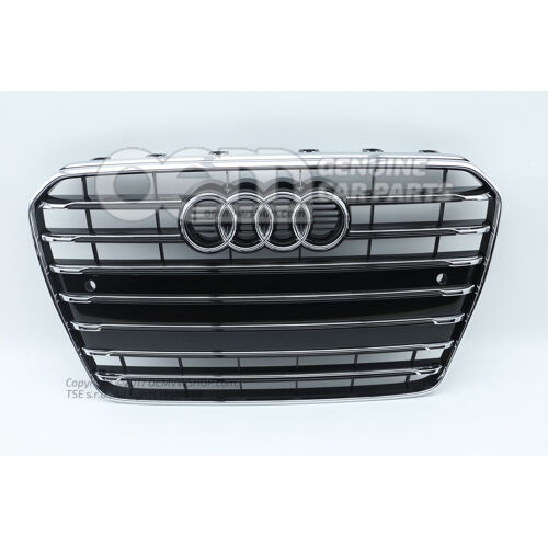 Maska chladiča maska chladiča, kompletná čierna-lesklá