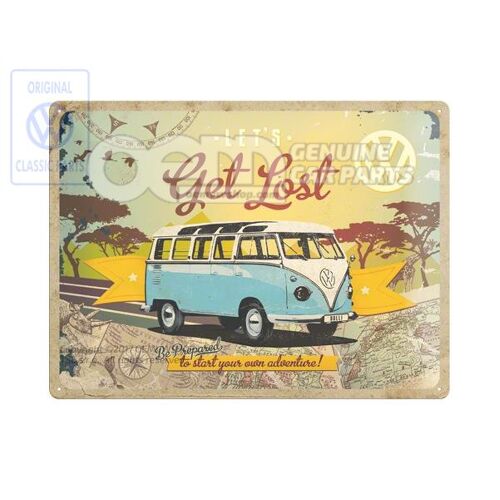 kovová značka umožňuje stratiť sa