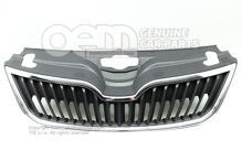 Ochranná mriežka saténová čierna Škoda Rapid 5J