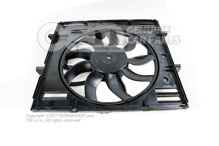 Ventilátor chladiča s krúžkom ventilátora