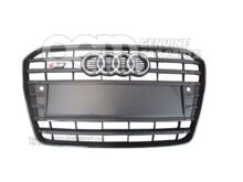 Mriežka chladiča s mriežkou chladiča s držiakom ŠPZ, čierna