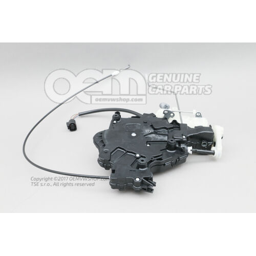 Diaľkovo ovládaný zámok s centrálnym uzamykaním a bezpečnostnou poistkou