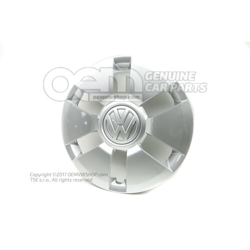 Ozdobné krúžky kolies strieborno šedé