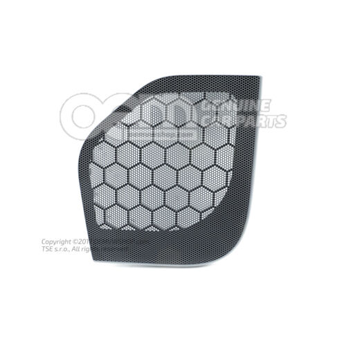 Ozdoba reproduktora antracitová