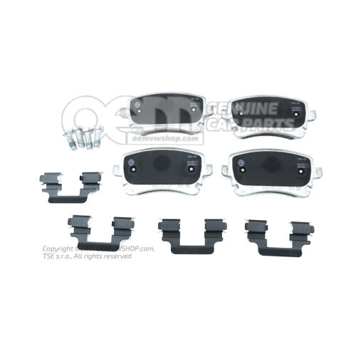 1 súpr. brzd. obložení pre kotúčovú brzdu