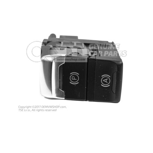 Spínač pre elektromechanickú parkovaciu brzdu -EPB- nero štandard