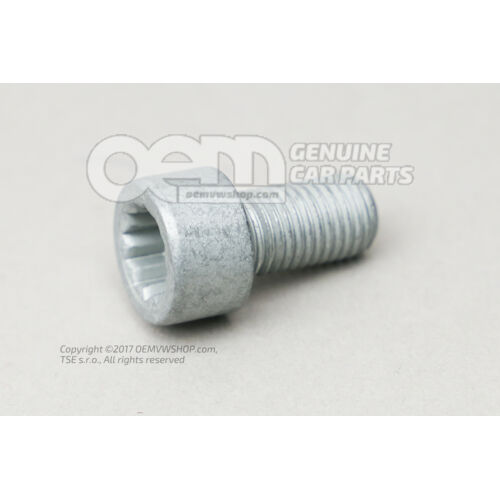 Skrutka na upevnenie valca s vnútornou viacbodovou hlavou M12X1,5X22,0