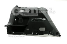 Obloženie batožinového priestoru saténové čierne / čierne