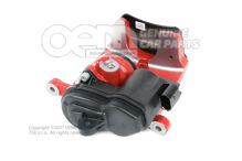 4M8615403 QC8 Audi RS6/RS7/RSQ8 červená Puzdro brzdového strmeňa so servomotorom, plnené a prepláchnuté bez brzdových doštičiek pre vozidlá s keramickými brzdovými doštičkami rozmer 370x30 mm vzadu vľavo (2)