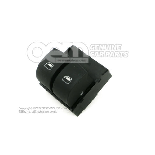 Spínač elektrického elektrického ovládania okna soul (čierny)