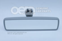 Vnútorné zrkadlo, antireflexné saténové čierne / perlovo šedé