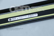 Lišta pre bočný člen saténová čierna (2)