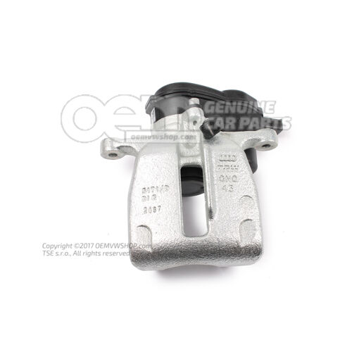 4G0615403A Audi A6/S6/A7/Avant/quattro/Sportback puzdro brzdového strmeňa so servomotorom bez brzdových doštičiek 330x22mm zadné ľavé