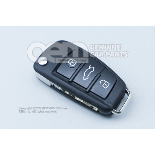 Hlavná časť vnútornej koľajnice kľúča