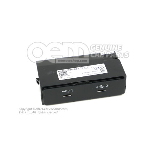 Dvojitá zásuvka USB 82A035736A