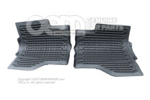 1 sada rohoží na nohy do každého počasia čierna (1)