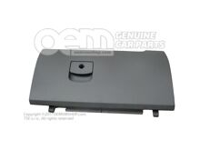 Veko príručnej schránky saténové čierne