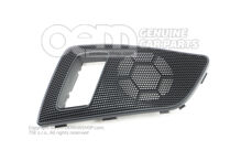 Ozdoba reproduktora saténová čierna