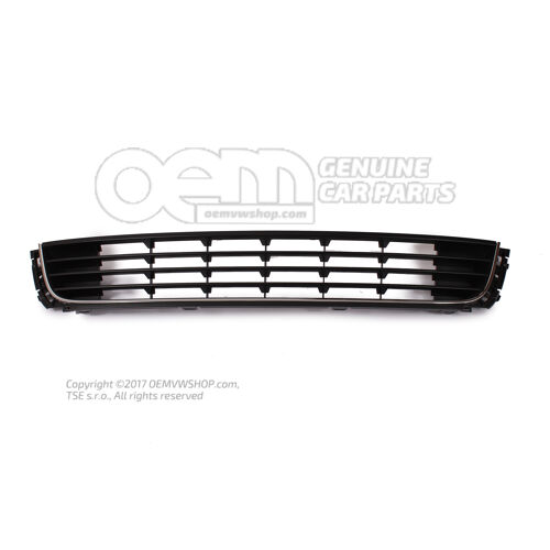 Vetracia mriežka saténová čierna / vysoký chróm Volkswagen Eos 1Q