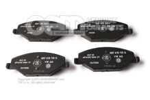 1 súpr. brzd. obložení pre kotúčovú brzdu (1)