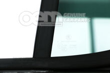 Sklo dverí pevné s tesnením čierna (2)