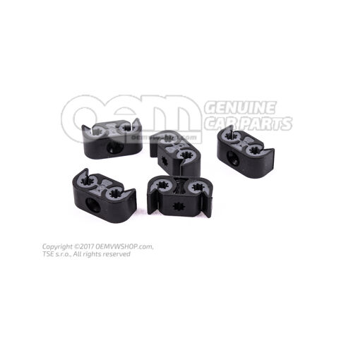 Držiak pre brzdové potrubie