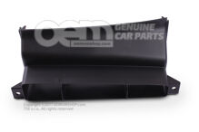 Vodiaci kanál vzduchu saténový čierny