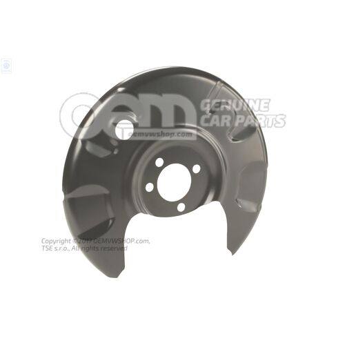 Krycí plech pre brzdový kotúč