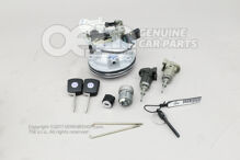 1 súprava cylind. vložiek pre kľučku dverí, dvere vzadu, zapaľ. spúšťací spínač, veko priehr. na rukavice a chrbt. opierku (1)