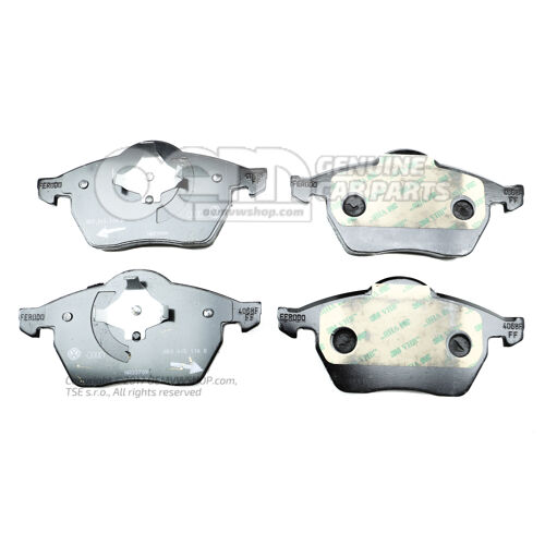 1 súpr. brzd. obložení pre kotúčovú brzdu