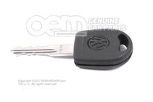 Hlavný kľúč so svetelným a variabilným kódovým odpovedačom, profil externého kľúča