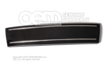 Obloženie nárazníka čierno-lesklé