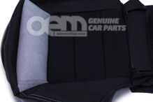 Poťah sedadla (Alcantara/koža) poťah sedadla (látka) čierna spacer (2)