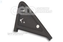 Ozdobná lišta rohového dielu pre sklo dverí