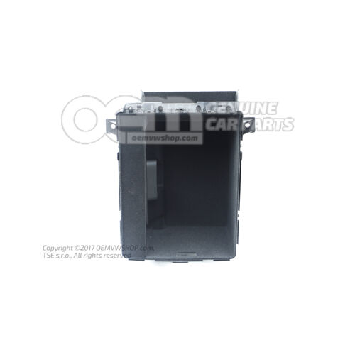 Odkladacia schránka duša (čierna) Audi A8 / S8 Quattro 4N