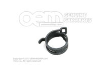 Pružinová pásiková spona