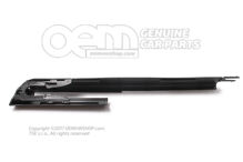 Kryt vodiacej lišty soul (čierny) (2)