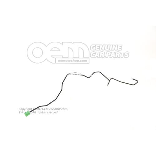 Brzdové potrubie od rozdeľ. k spojovaciemu prvku