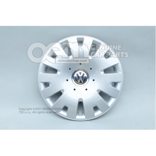 Ozdobné kryty kolies diamantovo strieborné / vysoký chróm