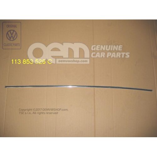 Ozdobná lišta pre bočný diel