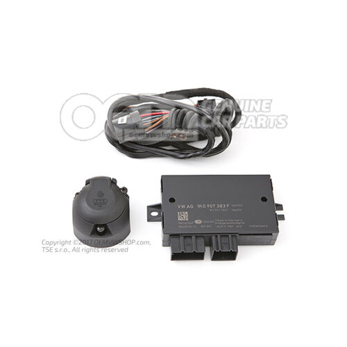 Súprava vodičov so zásuvkou pre prevádzku s prívesom a vypínaním koncových hmlových svetiel