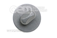 Gombík na podlahovú krytinu antracit