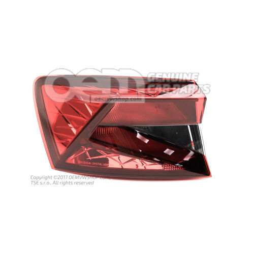 Odvzdušňovacia zostava so sklopnou stranou zadného svetla. nosič žiaroviek 6VE945111