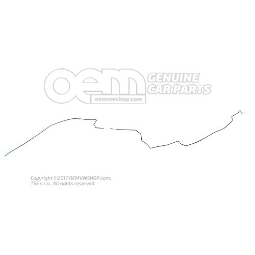 Brzdové potrubie od spojovac. dielu k brzdovej hadici