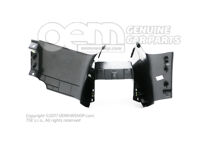 Stredová konzola titánová čierna (2)