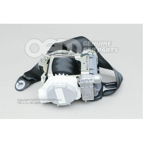 Trojbodový bezpečnostný pás s automatikou a napínačom pásu čierna 8S8857705CV04